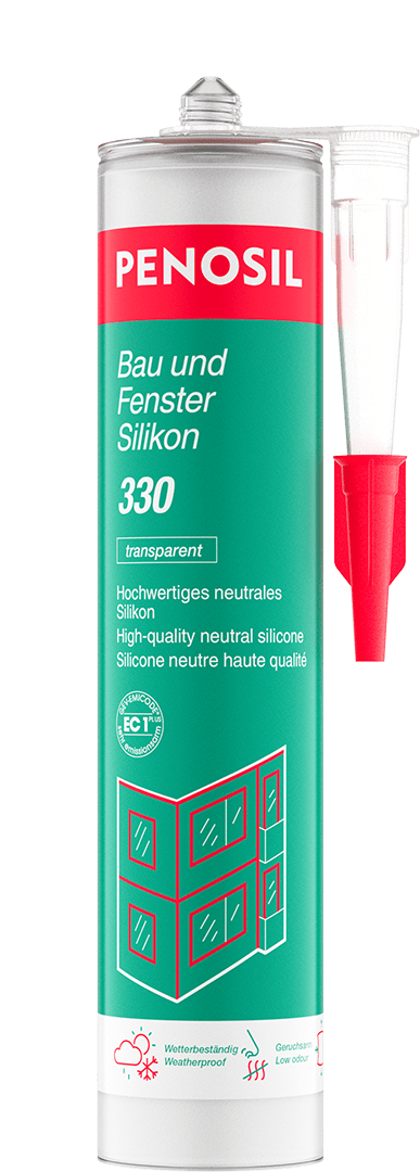 PENOSIL Bau und Fenster Silikon 330 Hochwertiges Neutralsilikon