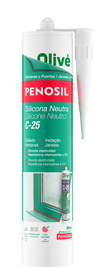 PENOSIL Silicona Neutra C-25 para sellados generales