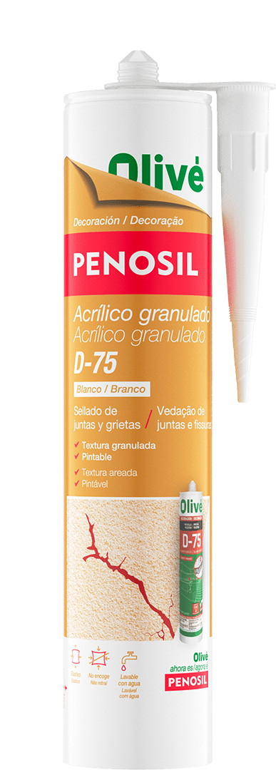 PENOSIL Acrílico Granulado D-75 Acrílico para Grietas