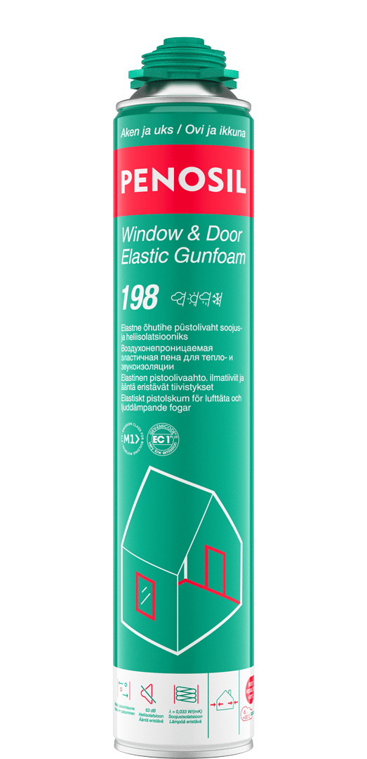 WIndow&Door Elastic Gunfoam 198