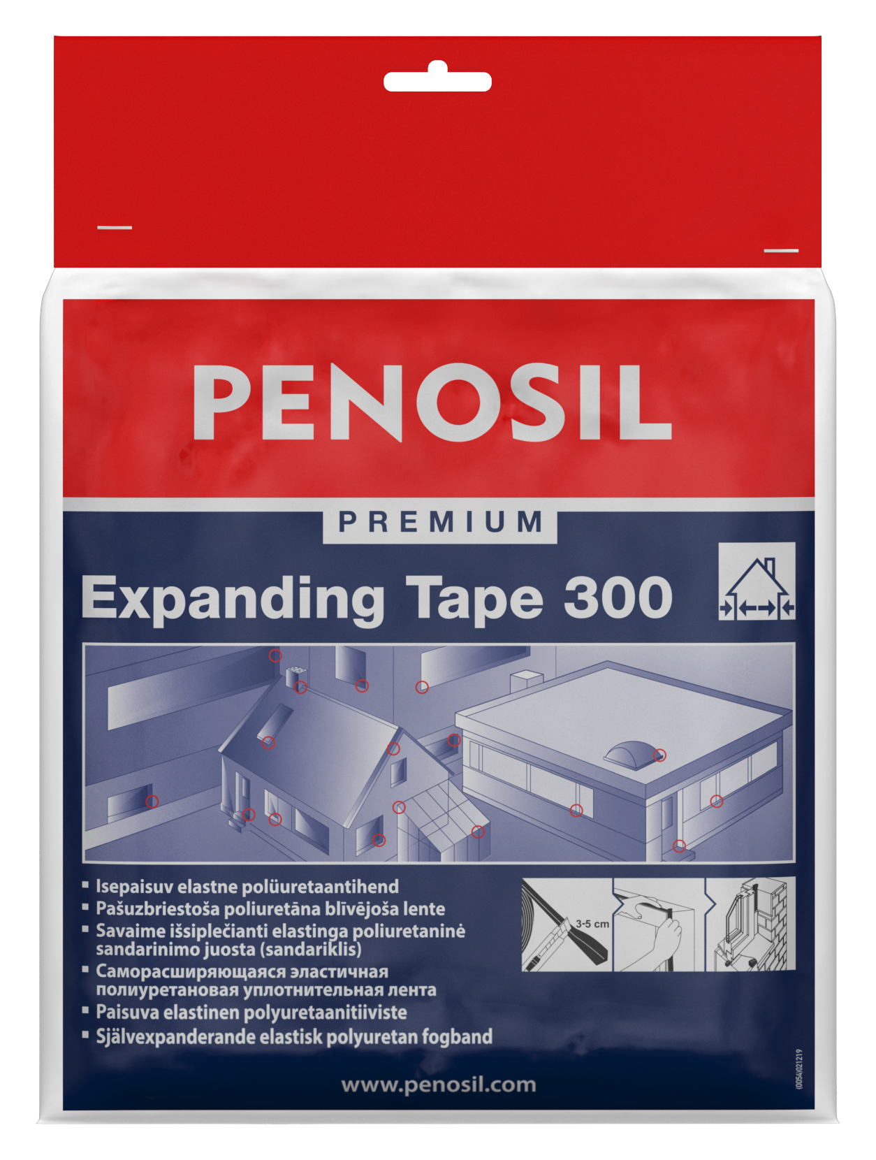 PENOSIL Premium Expanding Tape 300 with self-adhesive and expansion.