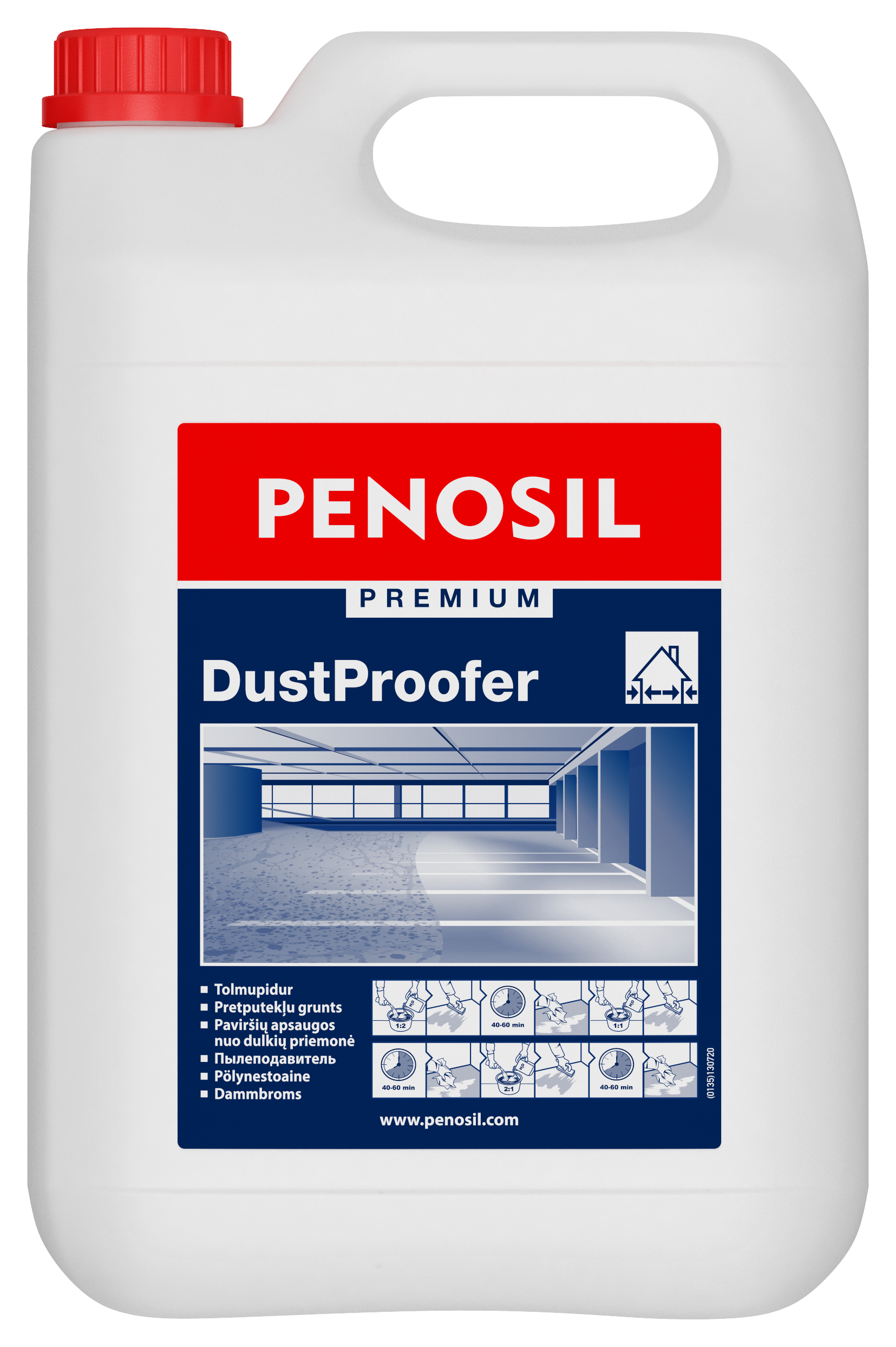 Penosil Premium DustProofer betoninių grindų apsaugos nuo dulkių priemonė