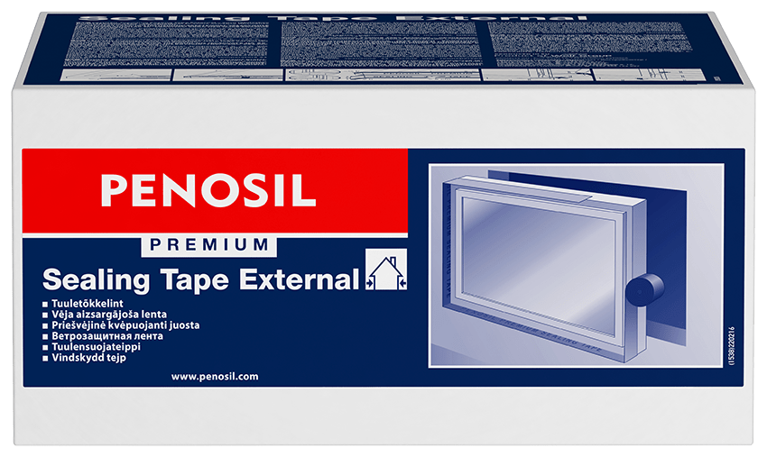 PENOSIL Premium Sealing Tape External logu un durvju ārējiem savienojumiem