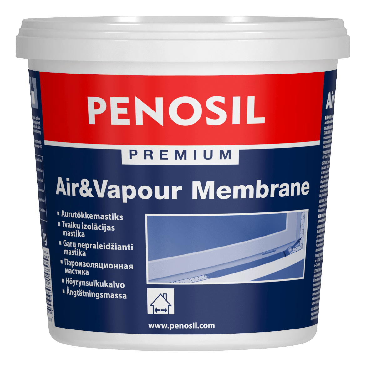 PENOSIL Premium Air&Vapour Membrane mastic for sealing windows