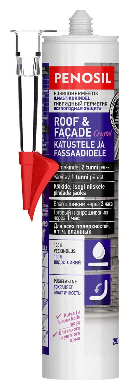 PENOSIL Roof&Facade Elastic Hermētiķis jumtiem un fasādēm