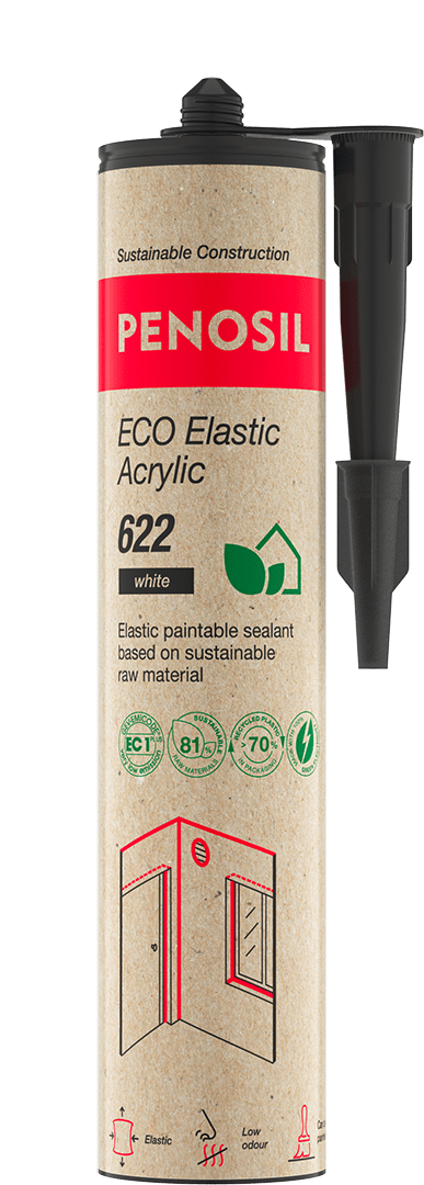 ECO Elastic Acrylic 622 Sustainable siliconized acrylic