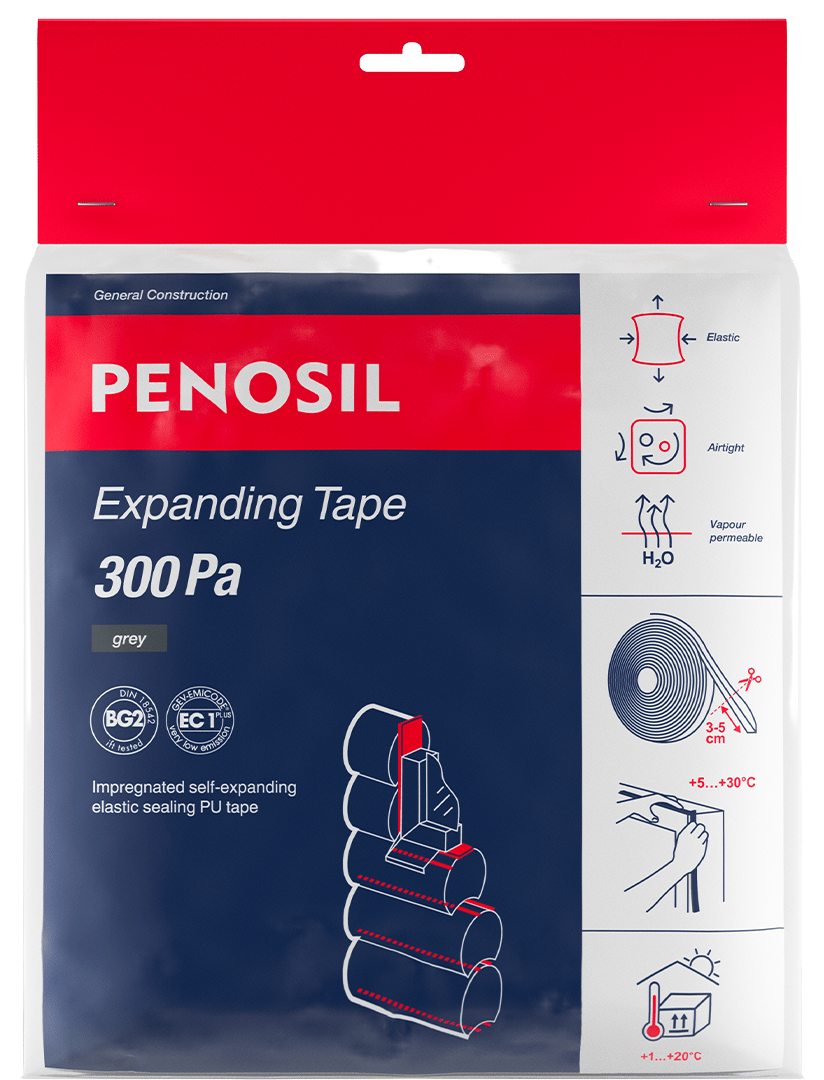 PENOSIL Expanding Tape 300Pa self-expanding polyurethane sealing tape