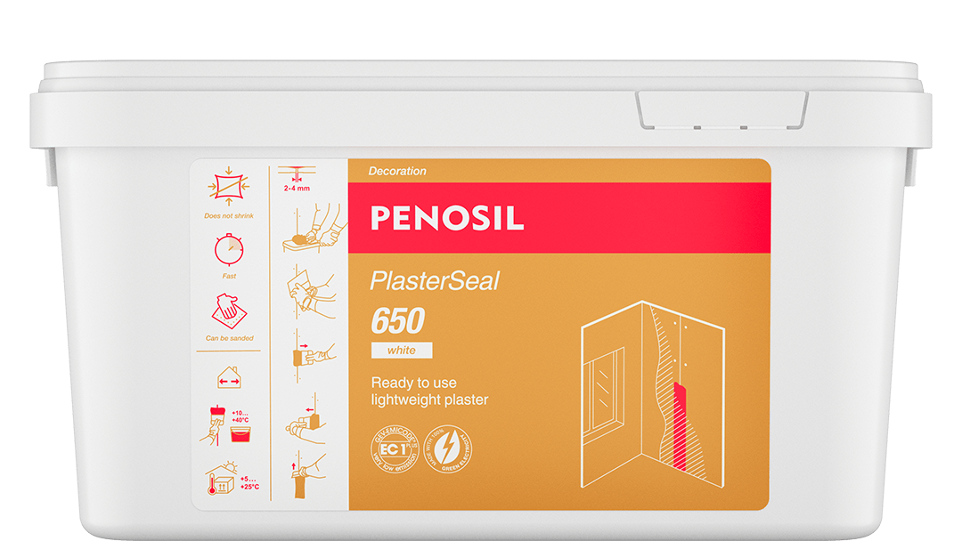 PENOSIL PlasterSeal 650 lightweight ready mixed plaster