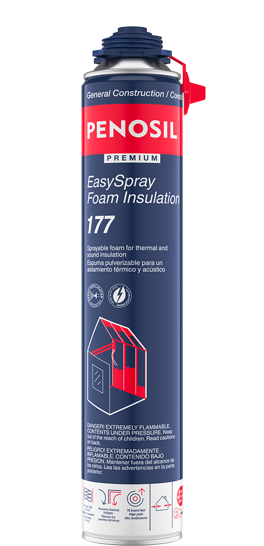 PENOSIL Premium EasySpray Foam Insulation 177 Sprayable gun foam