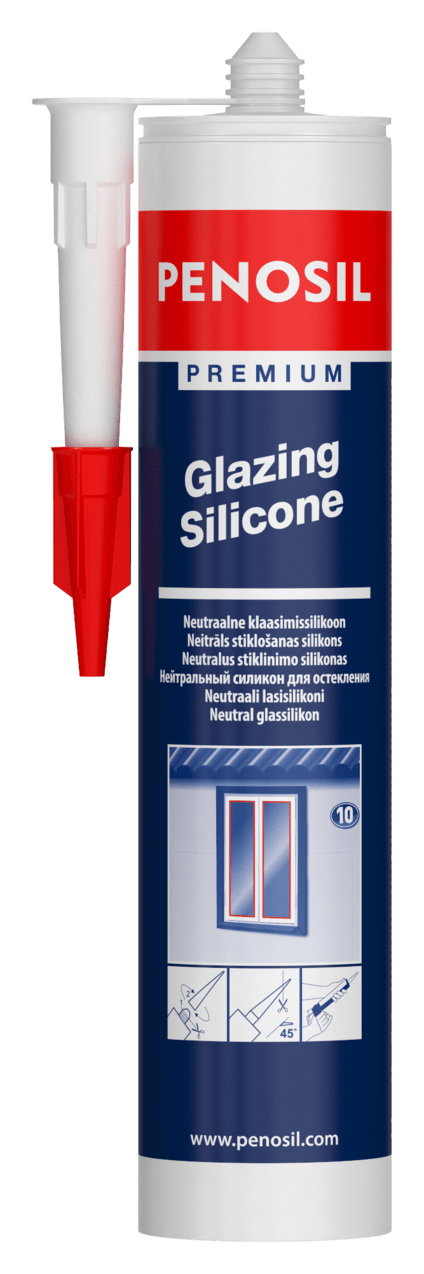 PENOSIL Premium Glazing Silicone is a flexible low modulus silicone.