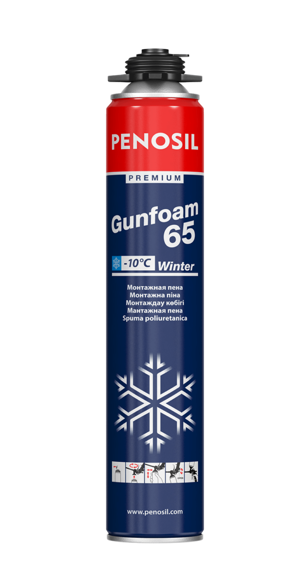 Penosil GoldGun 65 Winter polyurethane foam for -18°C conditions